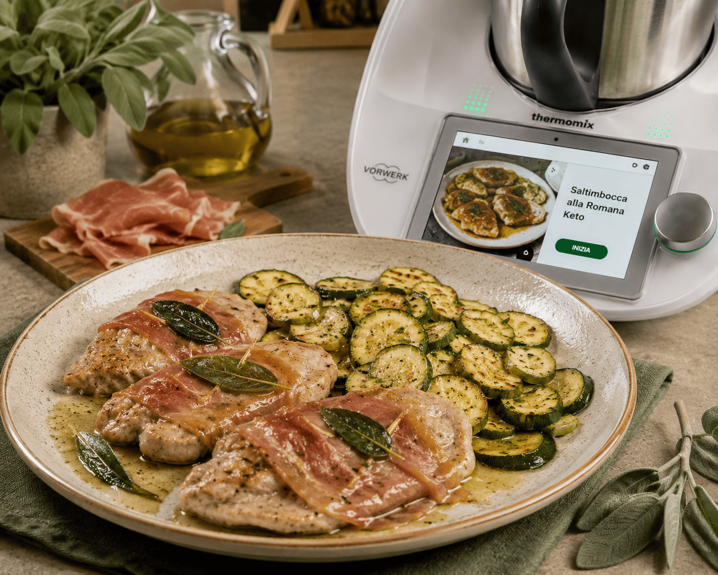 Saltimbocca alla Romana Keto